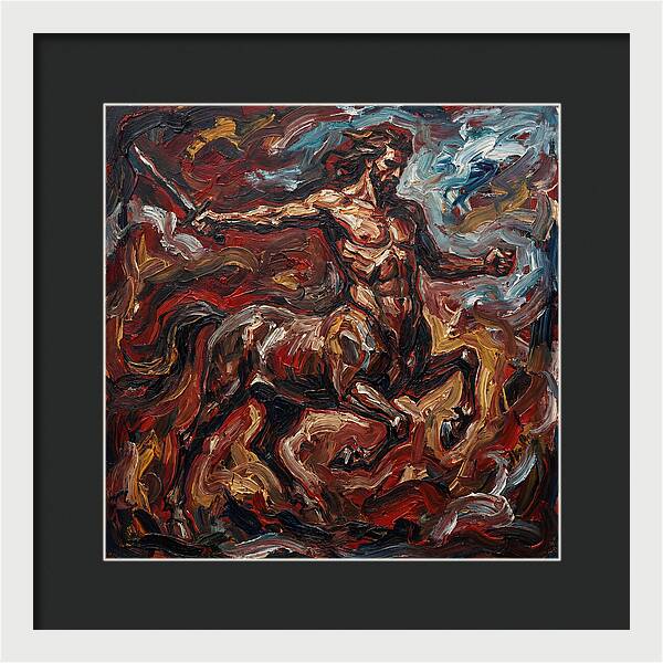 Centaur In Expressionist Motion
