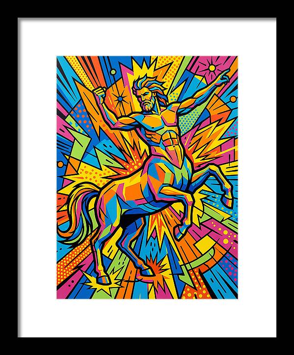 Centaur In Vibrant Action