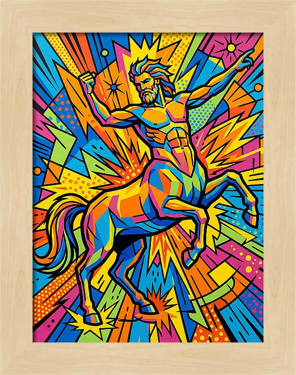 Centaur In Vibrant Action