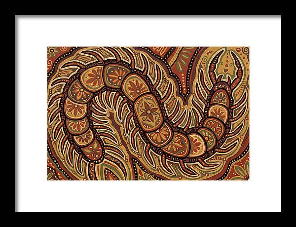 Centipede Folk Art