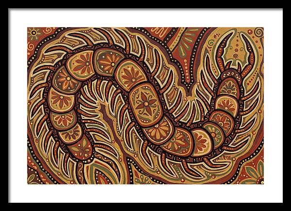 Centipede Folk Art