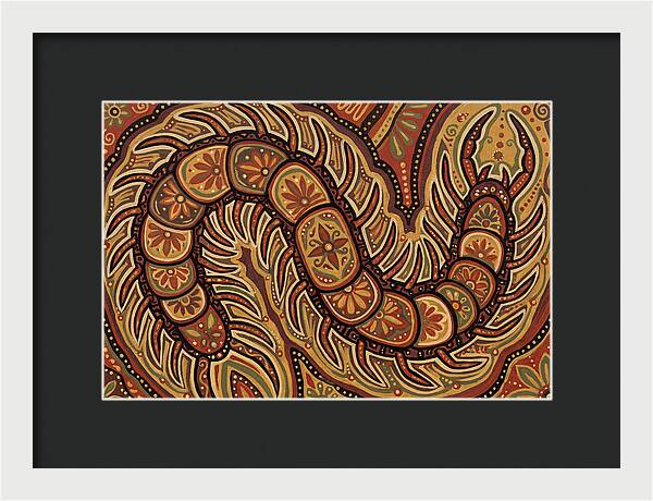 Centipede Folk Art