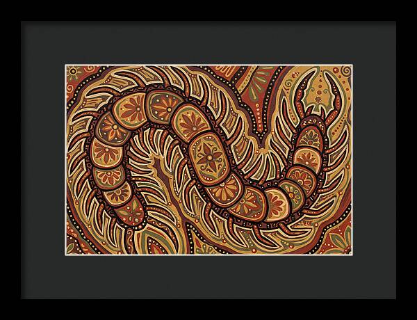 Centipede Folk Art