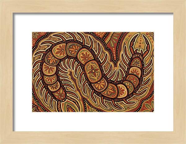 Centipede Folk Art