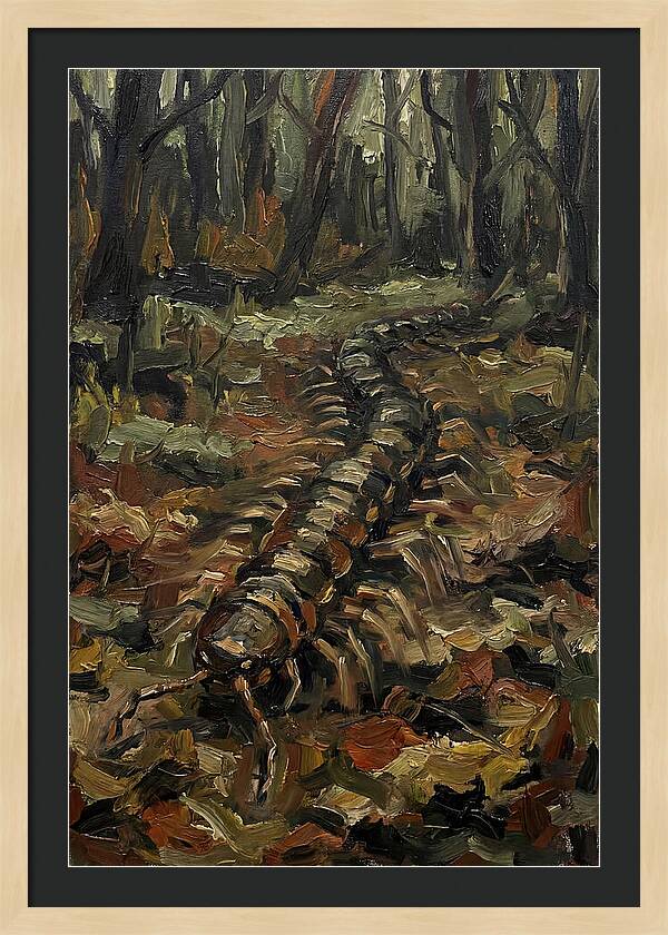 Centipede In The Forest