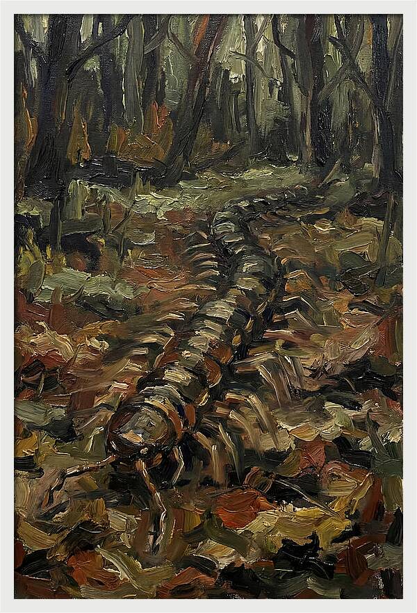 Centipede In The Forest