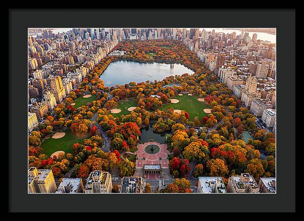 Central Park In Autumn Glory