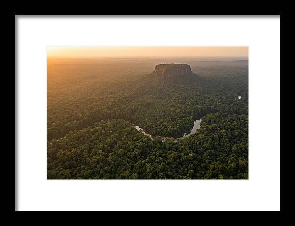 Central Suriname Nature Reserve Aerial View