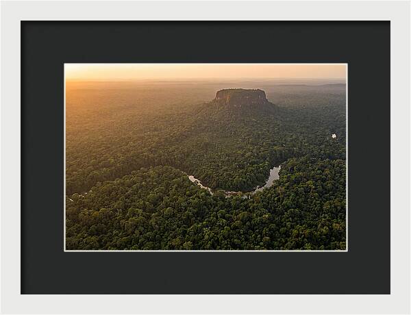 Central Suriname Nature Reserve Aerial View