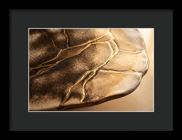 Ceramic Raku Crackle Elegance