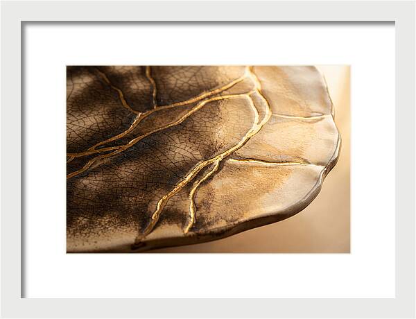 Ceramic Raku Crackle Elegance