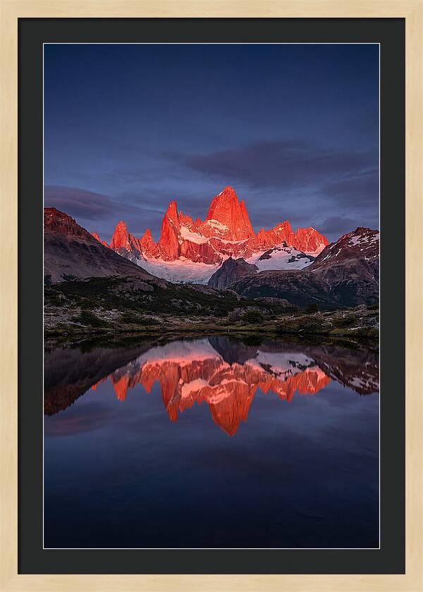 Cerro Fitz Roy At Sunrise
