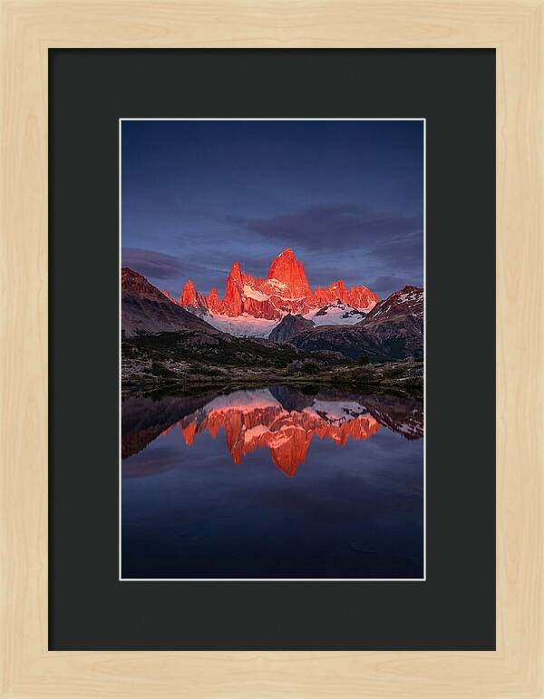 Cerro Fitz Roy At Sunrise