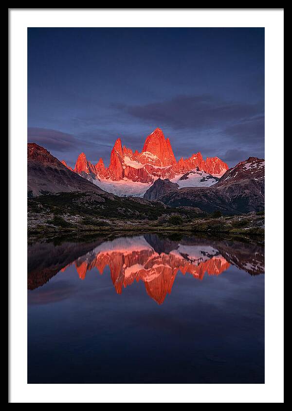 Cerro Fitz Roy At Sunrise