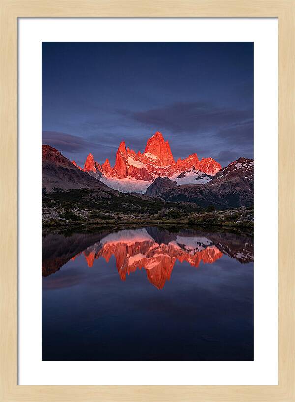 Cerro Fitz Roy At Sunrise