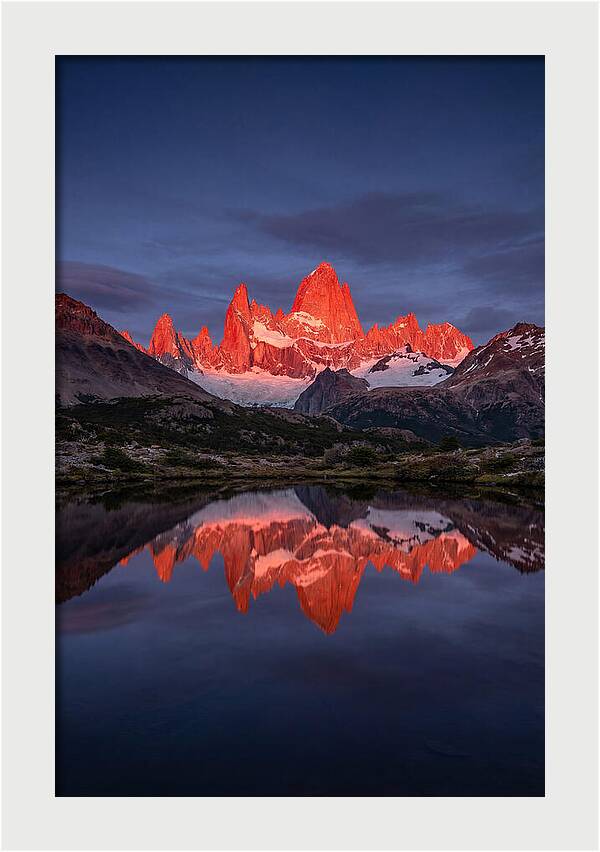 Cerro Fitz Roy At Sunrise