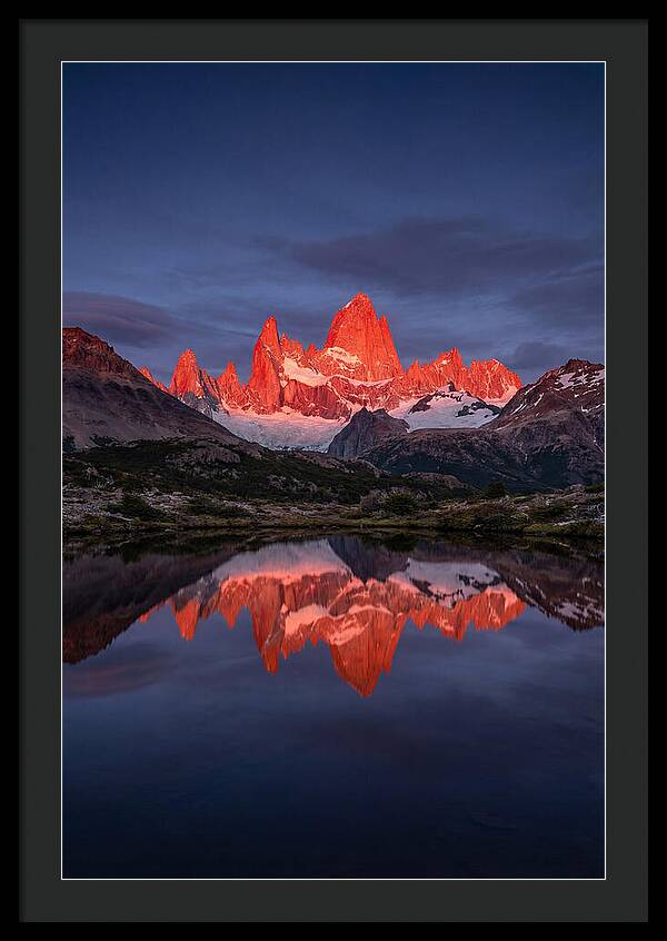 Cerro Fitz Roy At Sunrise