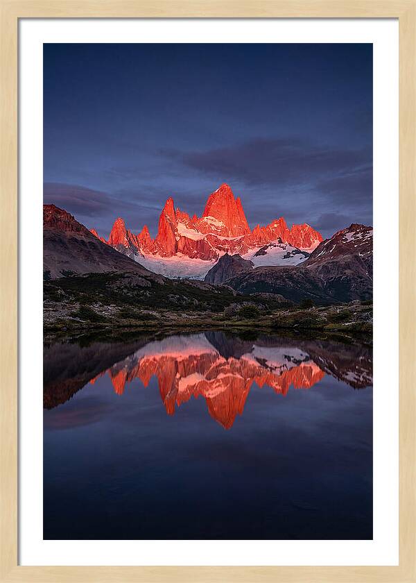 Cerro Fitz Roy At Sunrise