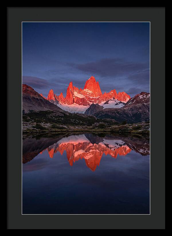 Cerro Fitz Roy At Sunrise