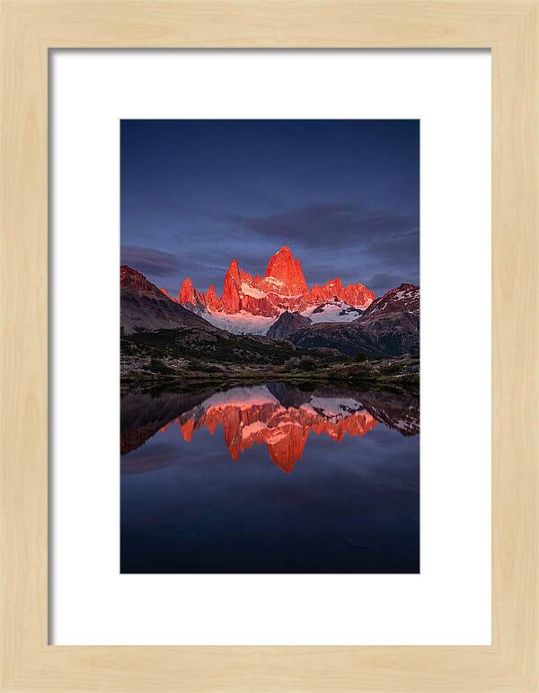 Cerro Fitz Roy At Sunrise