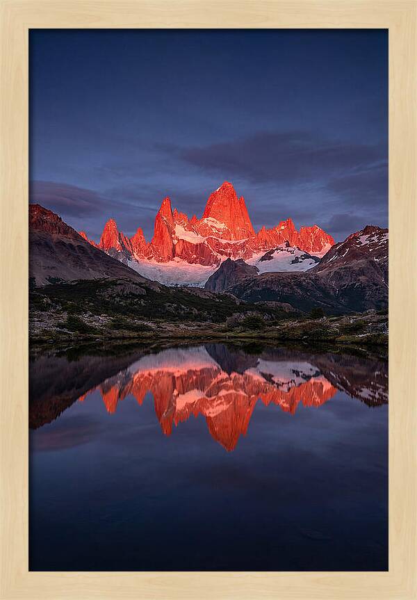 Cerro Fitz Roy At Sunrise