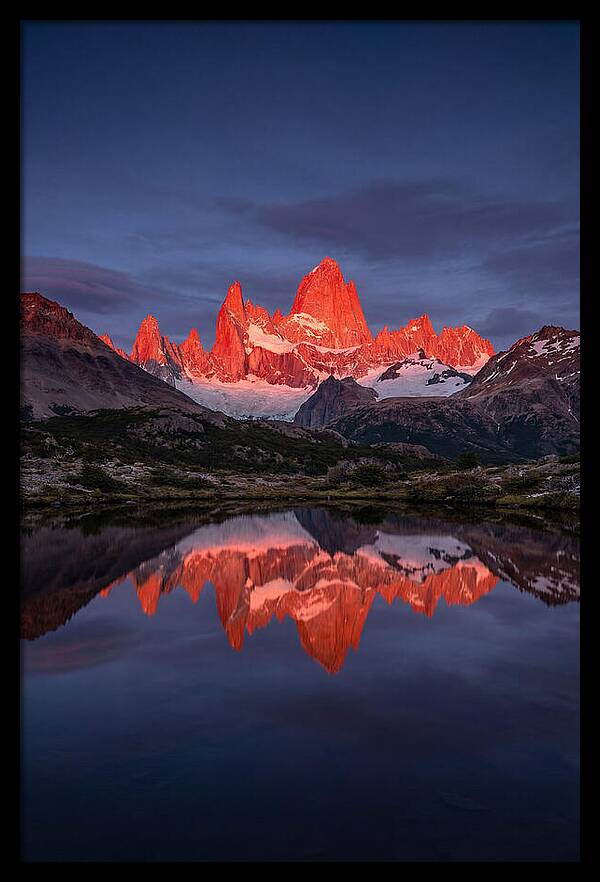 Cerro Fitz Roy At Sunrise