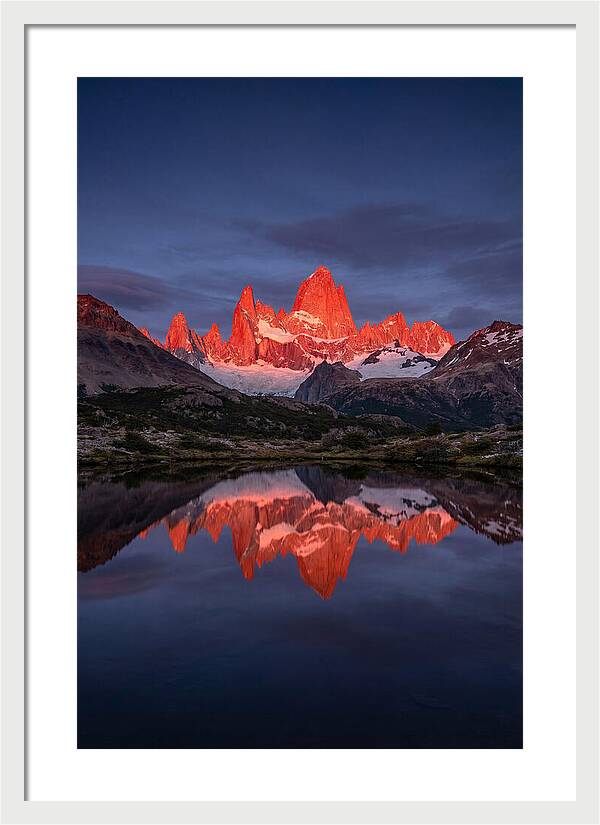 Cerro Fitz Roy At Sunrise
