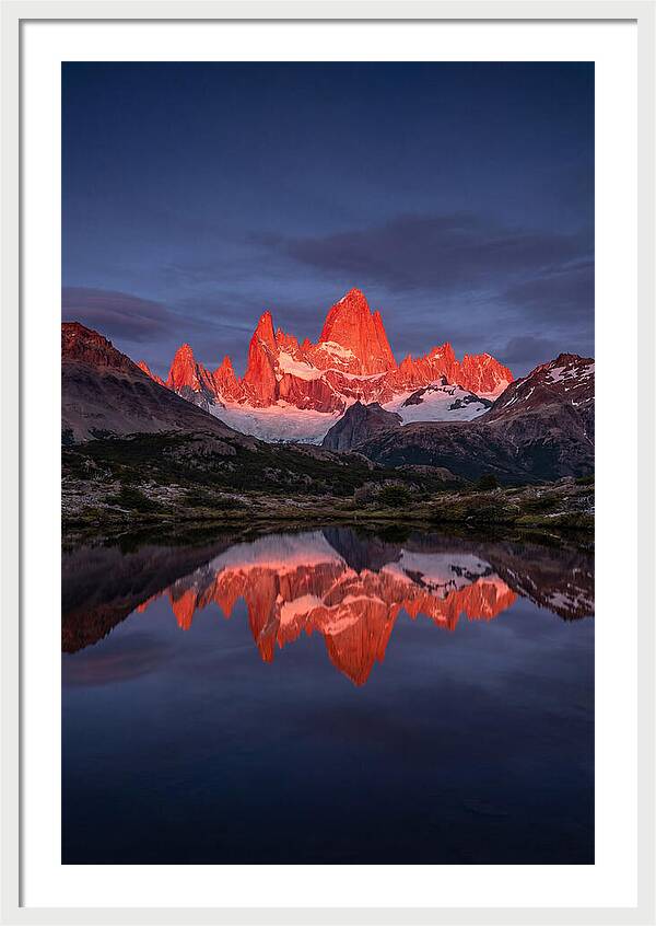 Cerro Fitz Roy At Sunrise