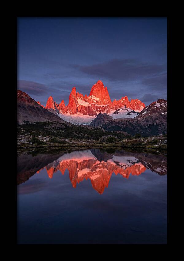 Cerro Fitz Roy At Sunrise
