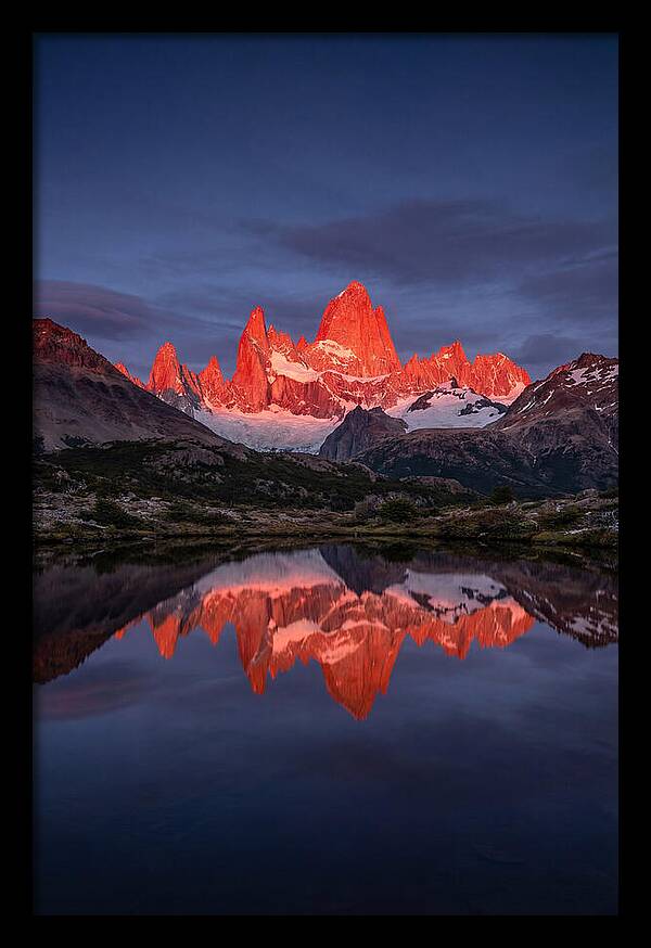 Cerro Fitz Roy At Sunrise