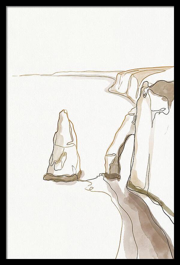 Chalk Sea Stack Serenity