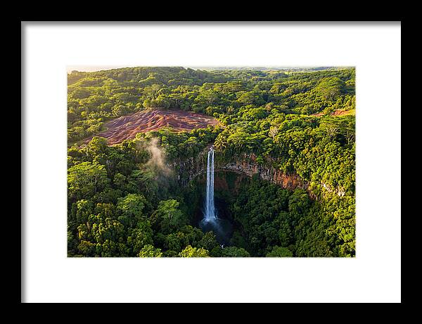 Chamarel Waterfall From Above