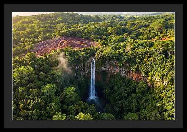 Chamarel Waterfall From Above