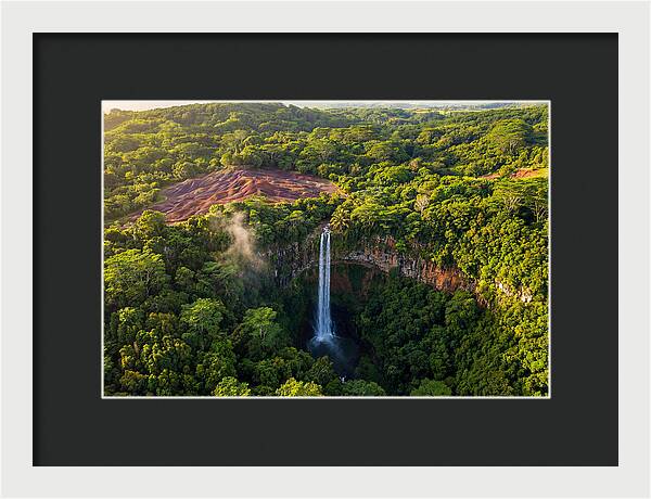 Chamarel Waterfall From Above