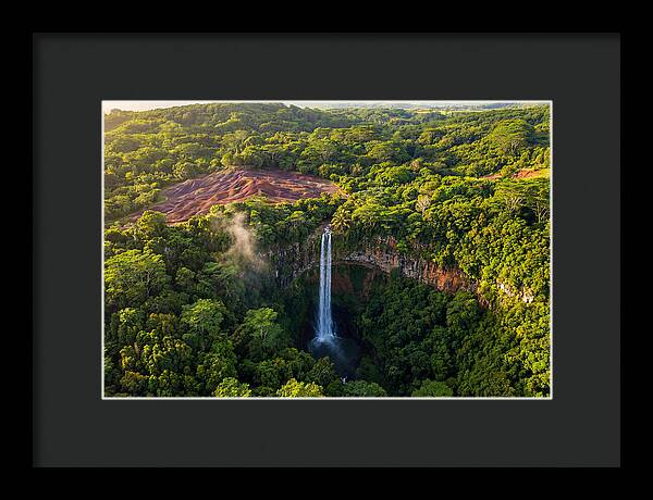 Chamarel Waterfall From Above
