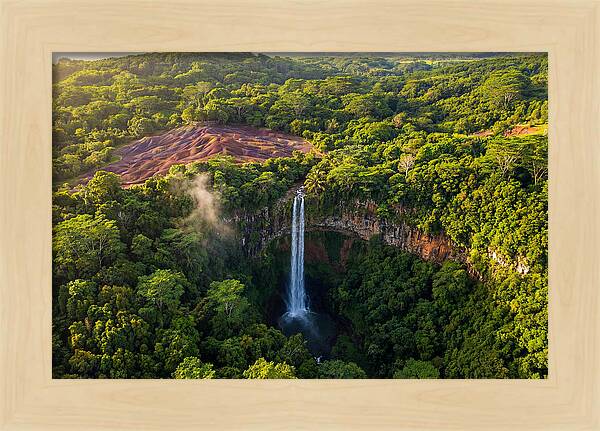 Chamarel Waterfall From Above