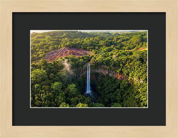 Chamarel Waterfall From Above