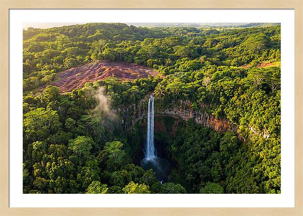 Chamarel Waterfall From Above