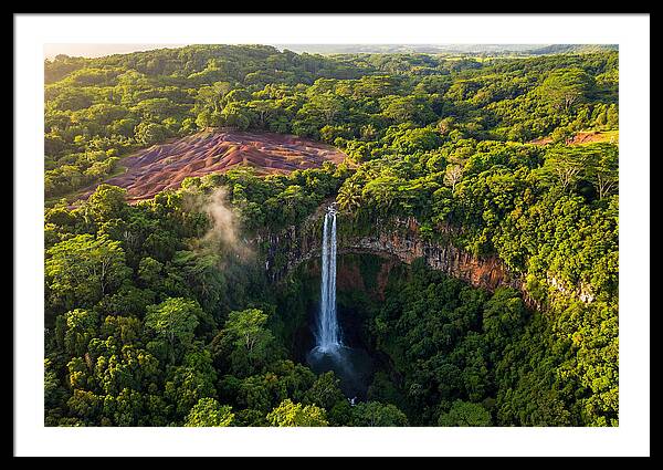 Chamarel Waterfall From Above