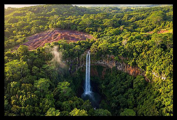 Chamarel Waterfall From Above