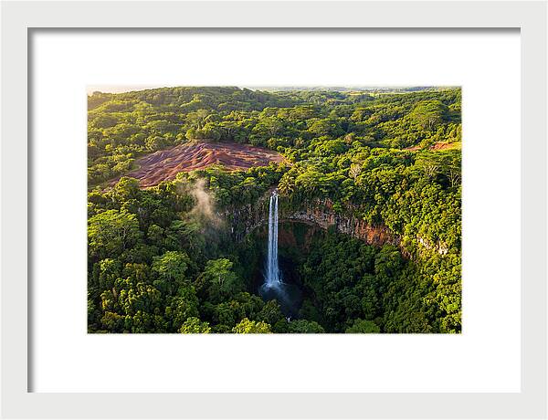 Chamarel Waterfall From Above