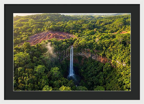 Chamarel Waterfall From Above