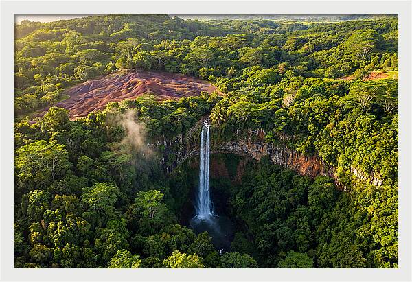 Chamarel Waterfall From Above