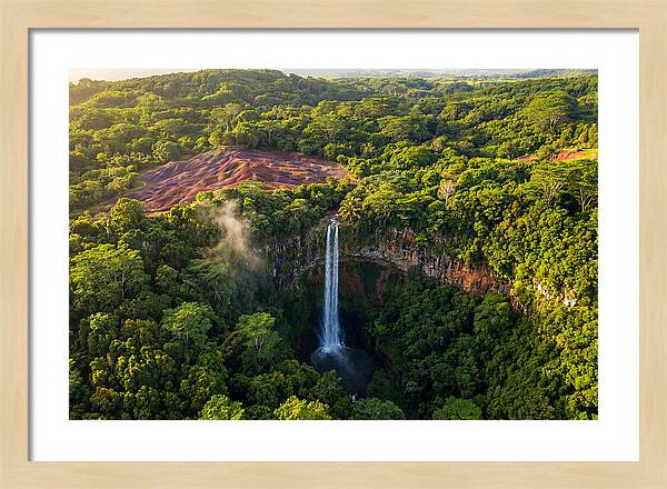 Chamarel Waterfall From Above