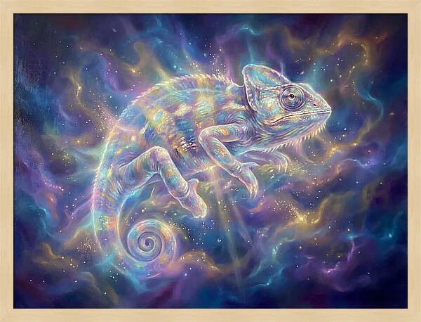 Chameleon In Cosmic Space