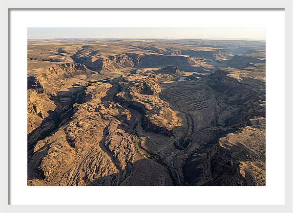 Channeled Scablands From Above