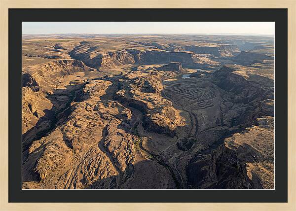 Channeled Scablands From Above