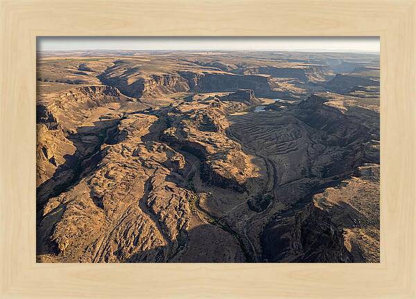 Channeled Scablands From Above