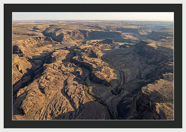 Channeled Scablands From Above