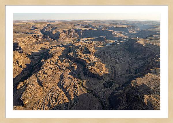Channeled Scablands From Above
